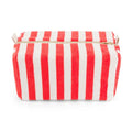 Vic Pouch Terry Stripes Tomato/ecru