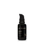 Le Pure Ambroisie Celestial – schwarze Glasflasche 30ml mit Pumpverschluss, weißer Hintergrund – Serum
