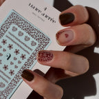 Nail Tattoo Leopardenmuster