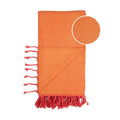 Hamamtuch Samos Orange Fuchsia