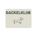 Postkarte Dackelklub