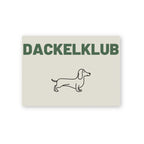 Postkarte Dackelklub