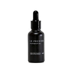 Le Prunier Plum Beauty Oil – black glass bottle with dropper, white background – skin care