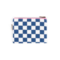 Porte-monnaie Marie Check Blue/ecru