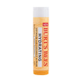 Burt’s Bees Hydrating Lip Balm Kokosnuss & Birne – orangefarbener Stift, weißer Deckel, 4,25 g, weißer Hintergrund – Lippenpflege