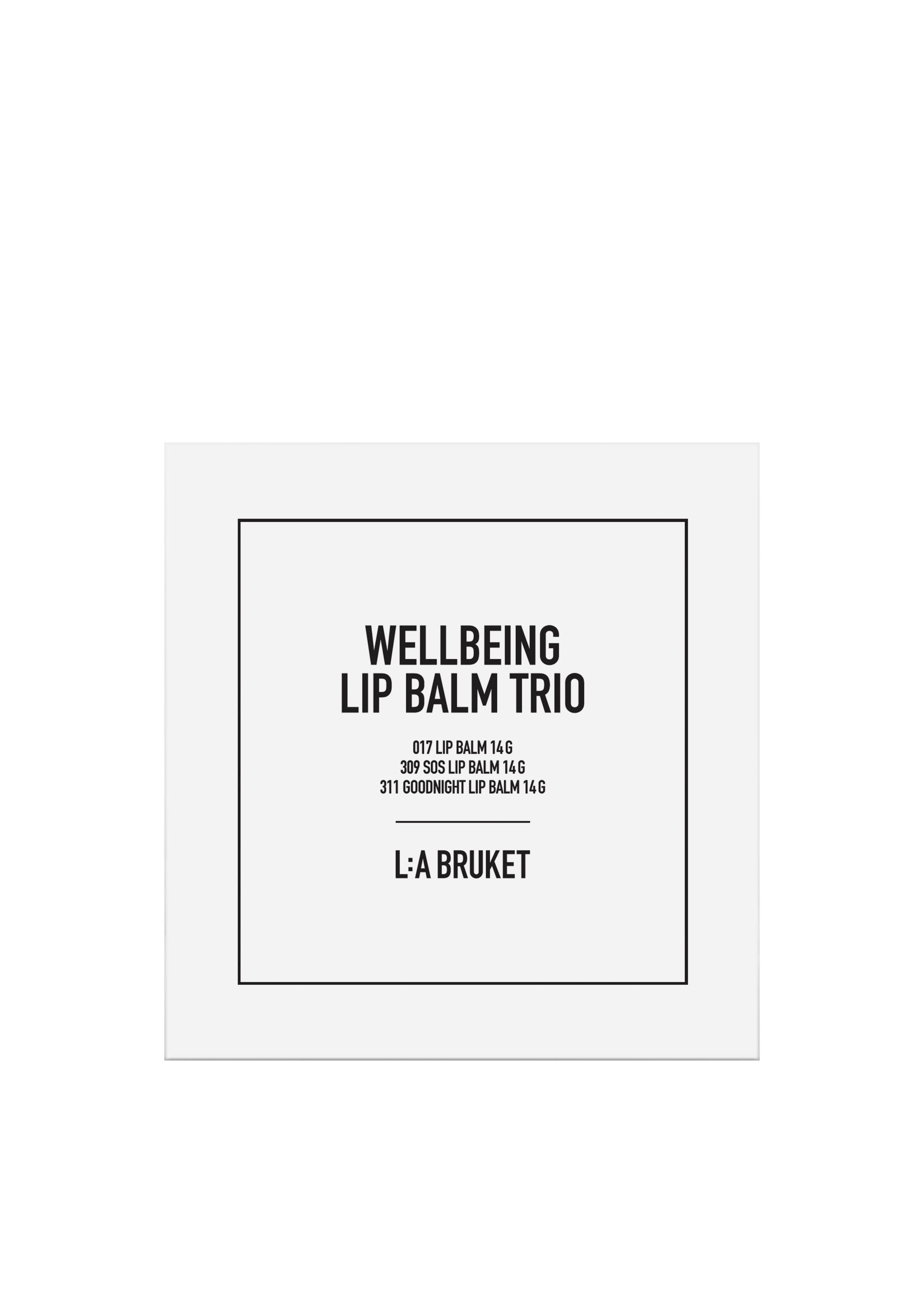 Wellbeing Lip Balm Trio