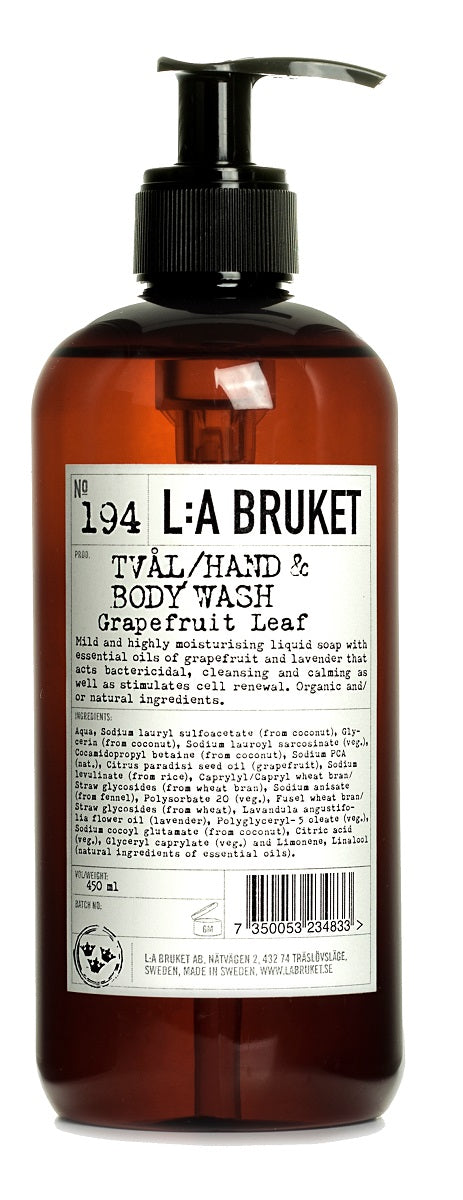 No. 194 Liquid Soap Grapefruit Leaf