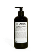 L:A BRUKET No. 230 Shampoo Birke – schwarze Flasche 450 ml mit Pumpverschluss, weißer Hintergrund – Haarpflege