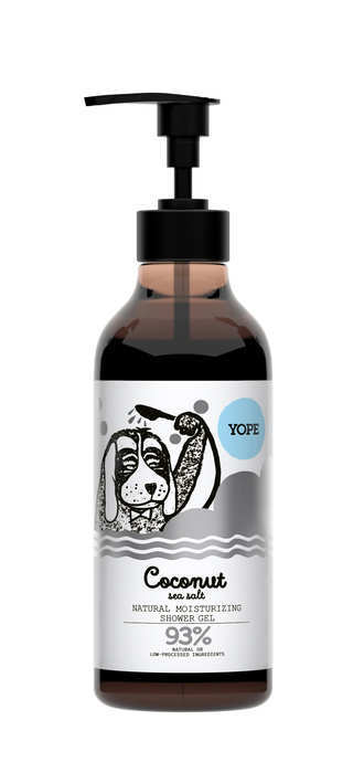 Natural Shower Gel Coconut & Sea Salt