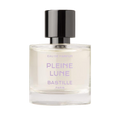 Pleine Lune Eau de Parfum – klares Glasfläschchen 15ml, schwarzer Verschluss, weißer Hintergrund – Parfüm