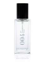 Bon Parfumeur 004 Gin – klares Glasfläschchen mit schwarzem Sprühkopf, weißem Hintergrund – Parfüm