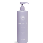 Innersense Bright Balance Conditioner – lila Flasche 946ml mit Pumpverschluss, weißem Hintergrund – Haarpflege