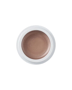 Bronzelighter Roseate – roségoldener Highlighter in weißem Tiegel, weißer Hintergrund – Gesichtshighlighter