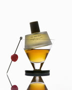 The Apartment Eau de Parfum – quadratische Glasflasche 50ml, schwarzer Deckel, weißer Hintergrund – Parfüm