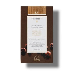 Advanced Argan Oil Permanent Hair Colorant Toffee 8.7 Haarfarbe gedecktes Blond