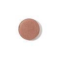 Natural Pressed Eye Shadow Analog Refill – roségoldener Lidschatten, runder Refill auf weißem Hintergrund – Augenmake-up