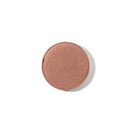Natural Pressed Eye Shadow Analog Refill – roségoldener Lidschatten, runder Refill auf weißem Hintergrund – Augenmake-up