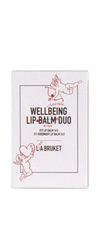 Wellbeing Lip Balm Duo Kiss