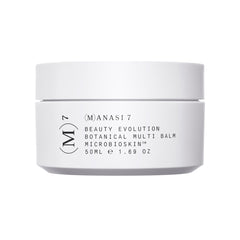 (M)ANASI 7 Botanical Multi Balm Kaede – weißer Tiegel 50ml, weißer Deckel, weißer Hintergrund – Hautpflege