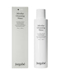 Jorgobé Micellar Cleansing Water – weißes Fläschchen 150ml, weißer Deckel, weißer Hintergrund – Hautpflege
