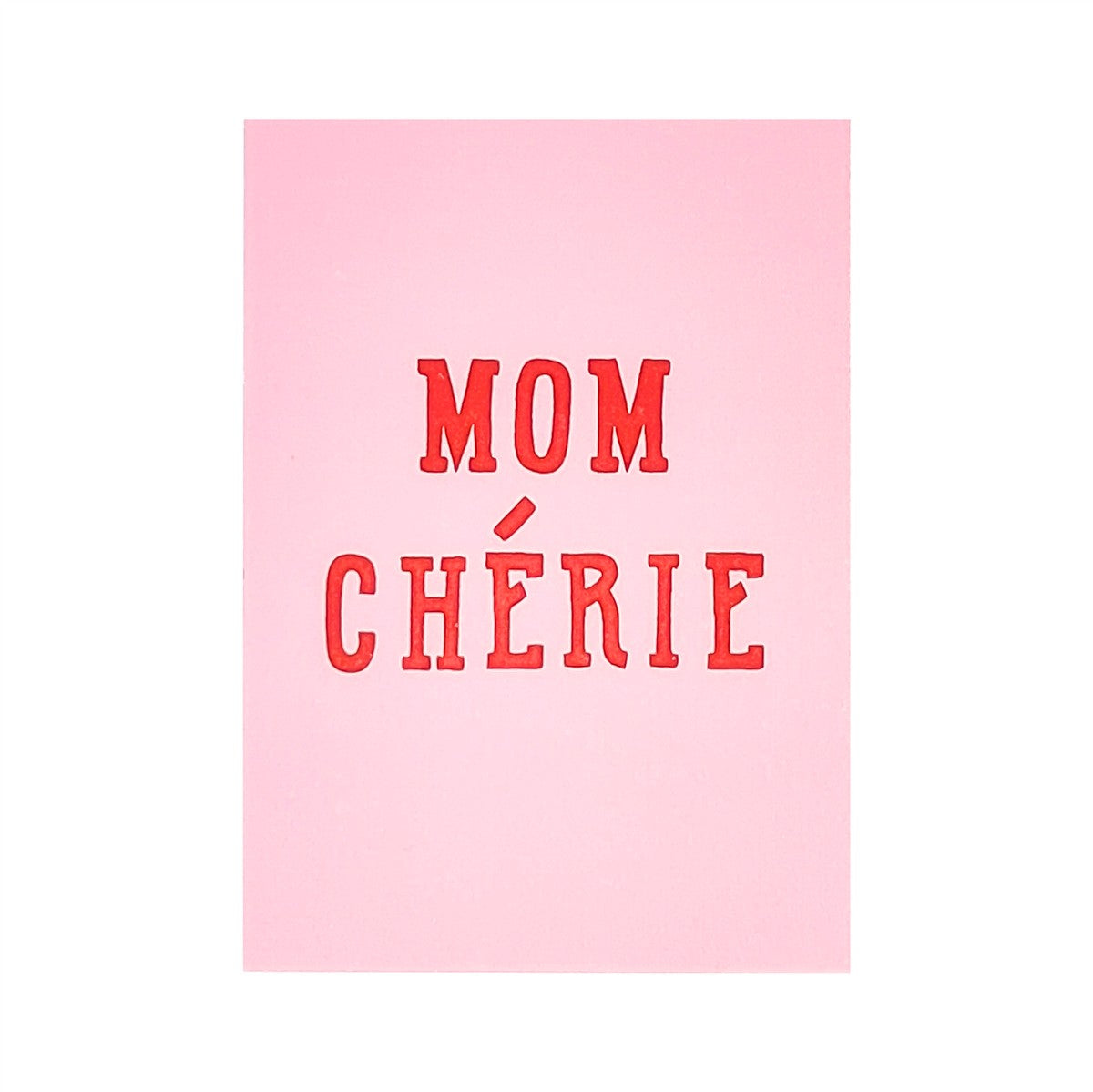 Postkarte Mom Chérie