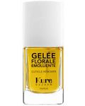 Kure Bazaar Gelee Florale Emolliente – clear bottle with white cap, yellow liquid, white background – nail care