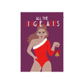 Postkarte All the Jingle Ladies