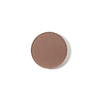 Natural Pressed Eye Shadow .wav Refill – brown eyeshadow, round refill on white background – eye makeup