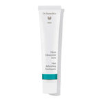 Dr. Hauschka MED Minze Zahncreme forte – weiße Tube mit türkisem Streifen, weißem Deckel, weißem Hintergrund – Zahnpflege