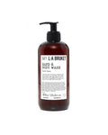 L:A BRUKET No. 327 Hand & Body Wash Beach Rose – braune Flasche 450ml, schwarzer Pumpverschluss, weißer Hintergrund – Hautpflege