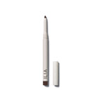 ILIA Clean Line Gel Liner, white pencil with brown tip on white background, eye makeup