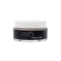 Absolute Glow Plus von depuravita – schwarzes Glasgefäß 22g, weißer Deckel, weißer Hintergrund – Anti-Aging Hautpflege