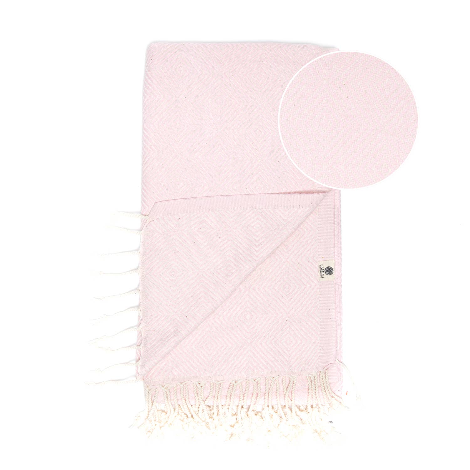 Hamamtuch Crystal Helles Rosa