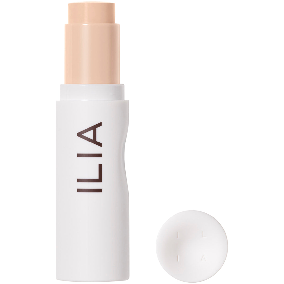 ILIA Skin Rewind Complexion Stick auf weißem Hintergrund, Hautpflege.