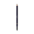Dr. Hauschka eyebrow pencil in dark blue with integrated spoolie brush.