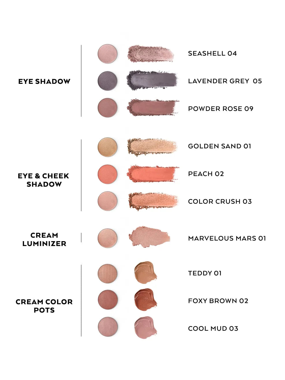 Imbe Refill Eyeshadow 5 Lavender Grey