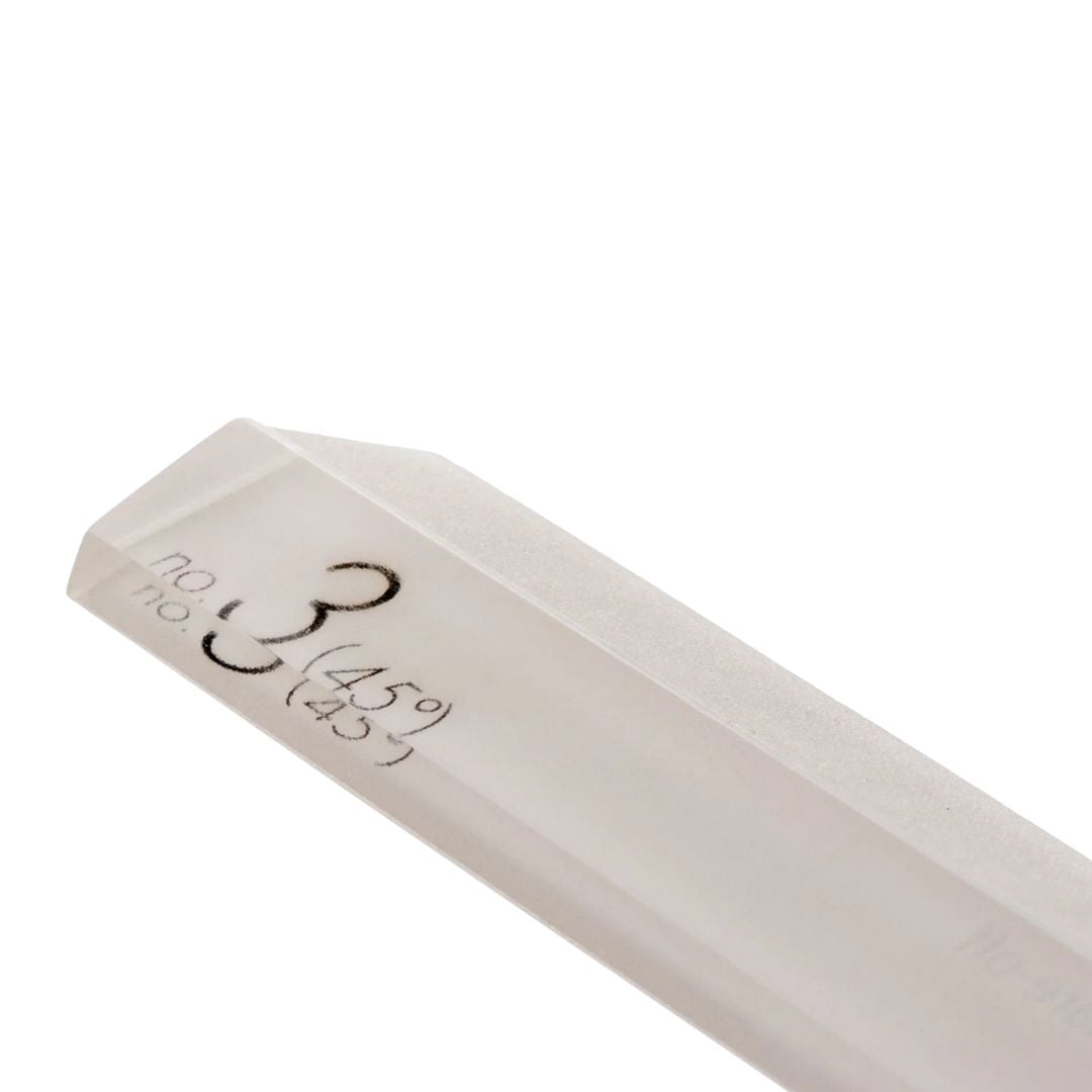 Nail File Square-off No.3 Nagelfeile – cream-colored file with 45° edge, white background – nail care