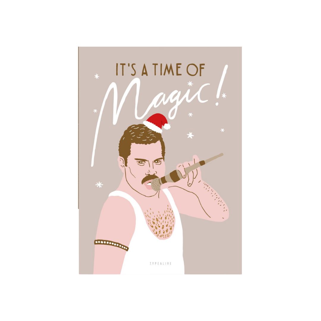 Postkarte It`s a Time of Magic!