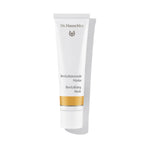 Dr. Hauschka Revitalisierende Maske – weiße Tube mit goldener Linie, weißem Deckel, weißem Hintergrund – Hautpflege
