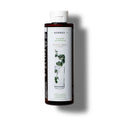 KORRES Aloe & Dittany Shampoo – braune Flasche mit weißem Deckel, weißem Hintergrund – Haarpflege