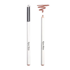 Kjaer Weis Lip Pencil Soft – weißer Stift mit silbernem Deckel, weißer Hintergrund – Lippenkontur