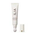 ILIA Bright Start Activated Eye Cream – cremefarbene Tube mit Pumpkopf, weißem Hintergrund – Augenpflege