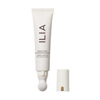 ILIA Bright Start Activated Eye Cream – cremefarbene Tube mit Pumpkopf, weißem Hintergrund – Augenpflege