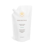 INNERSSENSE Hydrating Cream Conditioner Nachfüllpackung – weiß, 946 ml, weiße Verschlusskappe, weißer Hintergrund – Haarpflege