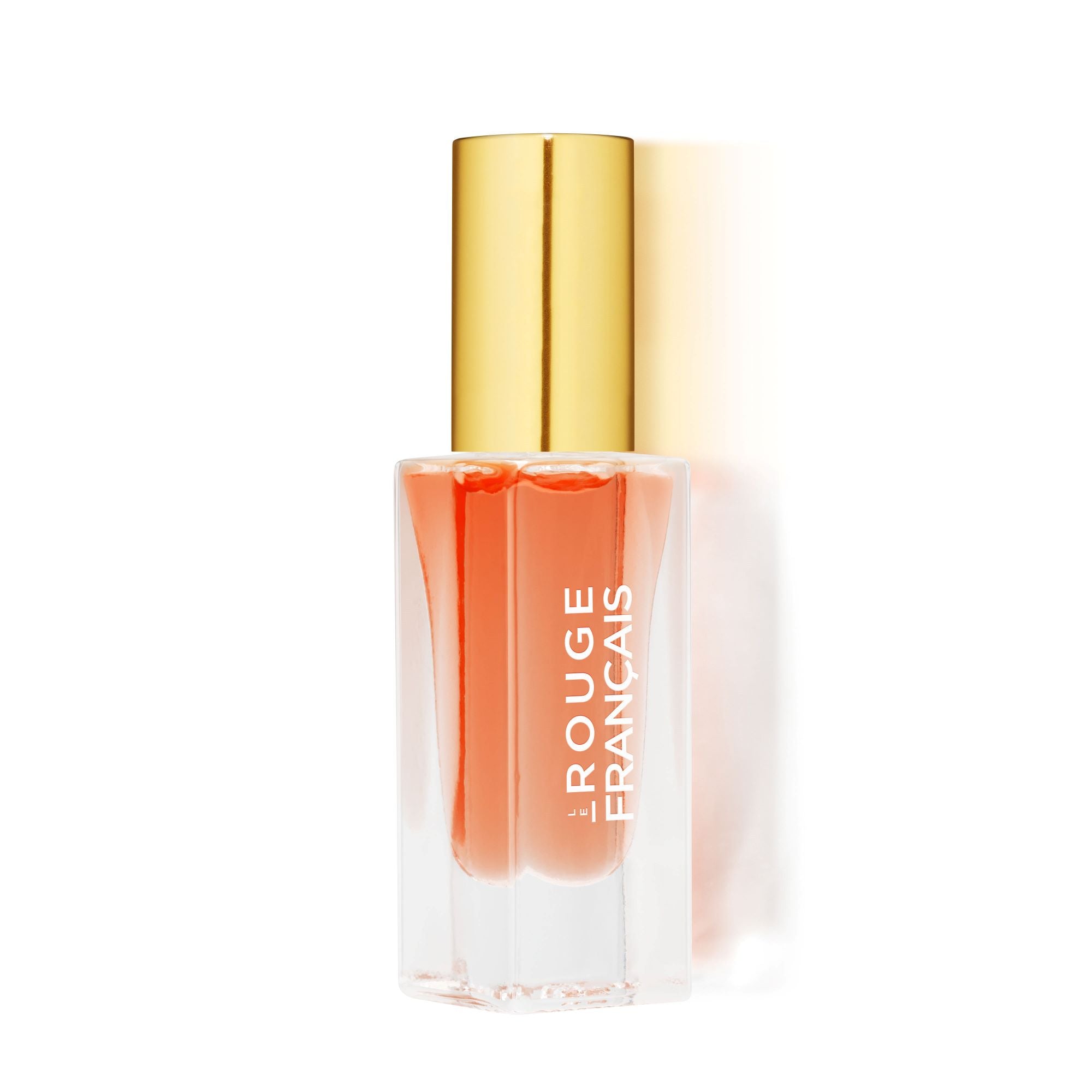 Le Rouge Français Le Nectar 612 Athéna – durchsichtige Flasche 5ml, goldener Deckel, weißer Hintergrund – Lippenpflege