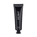 HENNÉ Citrus Luxus Handcreme – schwarze Tube mit schwarzem Deckel, weißer Hintergrund – Hautpflege