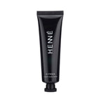 HENNÉ Citrus Luxus Handcreme – schwarze Tube mit schwarzem Deckel, weißer Hintergrund – Hautpflege