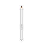 Kjaer Weis Eye Pencil Brown – weißer Stift mit brauner Spitze, weißer Hintergrund – Augen-Make-up