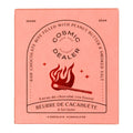 Cosmic Alchemy Dealer Schokolade – rosa Karton mit 4 Stücken, Erdnussbutter & geräuchertem Salz – Genuss