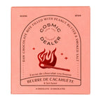 Cosmic Alchemy Dealer Schokolade – rosa Verpackung mit Erdnussbutter & geräuchertem Salz, 4 Stück – Snack